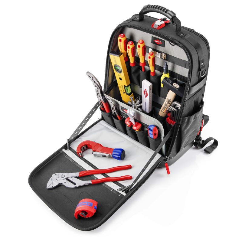17 daļu santehniķa instrumentu komplekts KNIPEX Modular X18 1