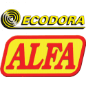Alfa ražotāja logotips