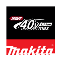 Makita 40V Max XGT ražotāja logotips