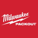 Milwaukee Packout ražotāja logotips