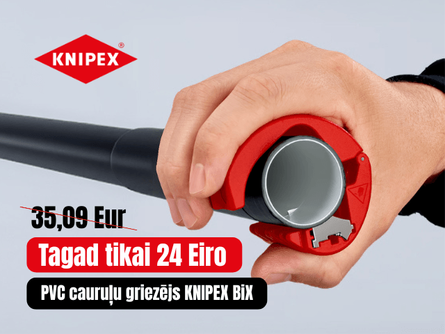 KNIPEX - PVC cauruļu griezējs