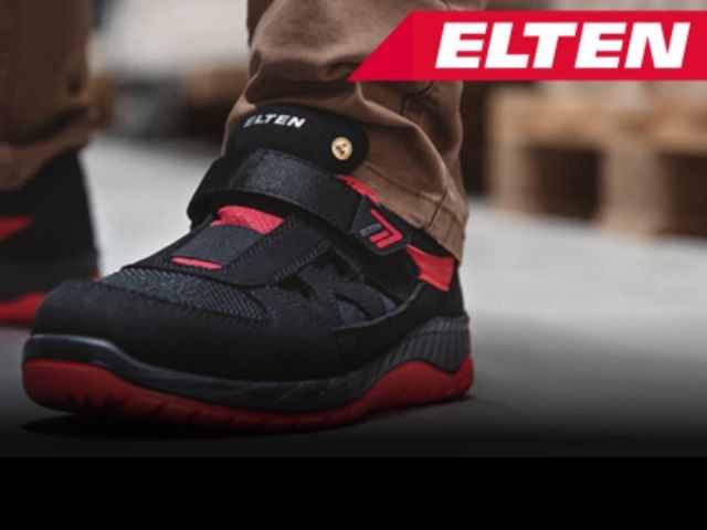 Kurpes ELTEN Lonny W red Easy S1P ESD